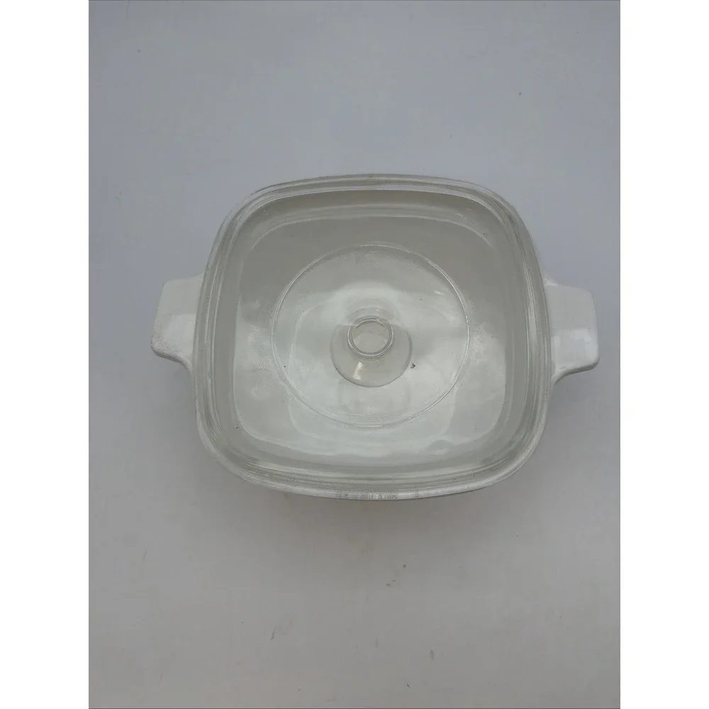 Vintage Corning Ware Blue Cornflower P-1 3/4-B Casserole With Pyrex A-7-C Lid